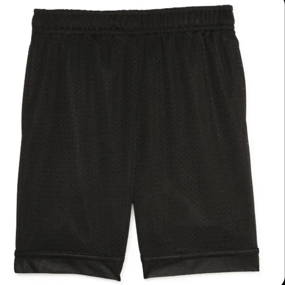 Boys’ Black Mesh Pull-On Shorts from Athletic Works Size XS ~NEW